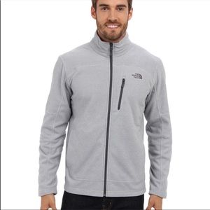 The North Face Texture Cap Rock Fleece Full Zip